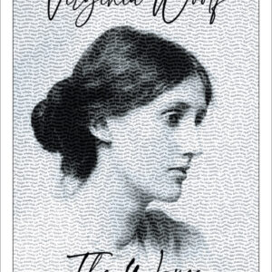 Poster stampabile di Virginia Woolf, con il testo del suo romanzo "The Waves"