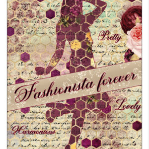 Manifesto stampabile Fashionista Forever