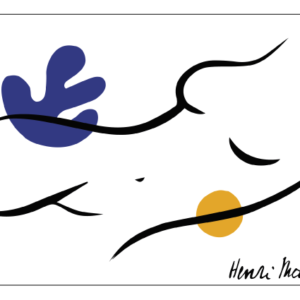 Poster Henri Matisse - Donna sdraiata, da stampare