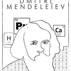 Poster Dmitri Mendeleyev da stampare